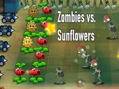 Žaidimas Zombies vs. Sunflowers