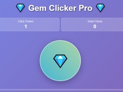 Žaidimas Gem Clicker Pro