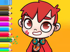 Žaidimas Coloring Book: Avatar World Schoolboy