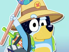 Žaidimas Jigsaw Puzzle: Bluey Happy Father's Day