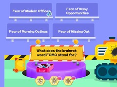 Žaidimas Kids Quiz: Brainrot Words Quiz