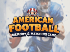 Žaidimas American Football Memory & Matching Game