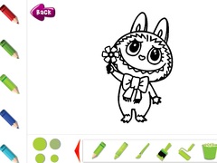 Žaidimas Labubu Coloring Pages