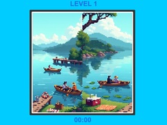 Žaidimas Pixel Slide Puzzle