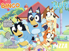 Žaidimas Jigsaw Puzzle: Bluey Credit Card