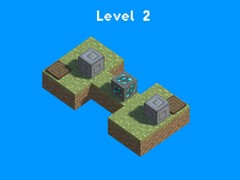 Žaidimas Block Pusher Voxel World 3D