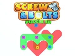 Žaidimas Screw & bolts Puzzle 3D