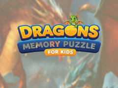 Žaidimas Dragons Memory Puzzle For Kids