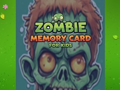 Žaidimas Zombie Memory Card For Kids