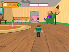 Žaidimas Escape Evil Granny Obby!