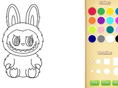 Žaidimas Labubu Coloring Book