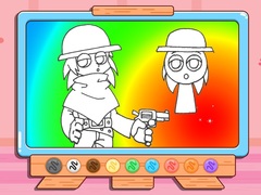 Žaidimas Coloring Book: Sprunki Tunner