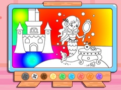 Žaidimas Coloring Book: Mermaid Makeup