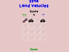 Žaidimas 2048 Land Vehicles