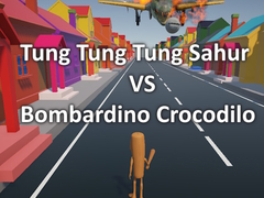 Žaidimas Tung Tung Tung Sahur VS Bombardino Crocodilo