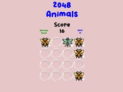 Žaidimas 2048 Animals