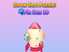 Žaidimas Screw Sort Puzzle: Pin Jam 3D