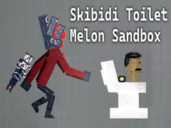 Žaidimas Skibidi Toilet Melon Sandbox
