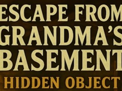 Žaidimas Escape From Grandma's Basement Hidden Object
