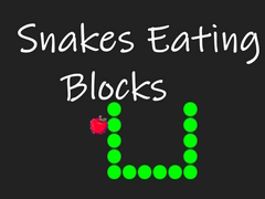 Žaidimas Snakes Eating Blocks