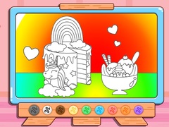 Žaidimas Coloring Book: Unicorn Chef