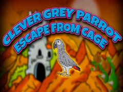 Žaidimas Clever Grey Parrot Escape from Cage
