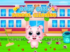 Žaidimas Baby Girl School Cleaning