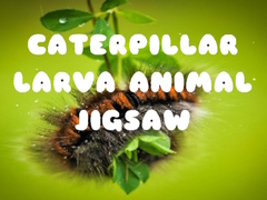 Žaidimas Caterpillar Larva Animal Jigsaw