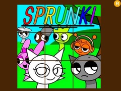 Žaidimas Sprunki Sliding Puzzle