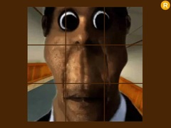 Žaidimas Obunga Nextbots Sliding Puzzle