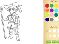 Žaidimas Elf Coloring Book