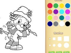 Žaidimas Clown Coloring Book For Adults