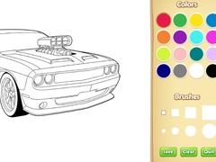 Žaidimas Car Coloring Book