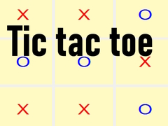 Žaidimas Tic tac toe 
