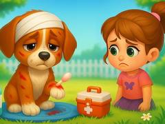 Žaidimas Lost Puppy Rescue and Care