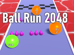 Žaidimas Ball Run 2048