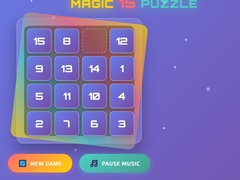 Žaidimas Magic 15 Puzzle