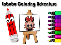 Žaidimas Labubu Coloring Adventure