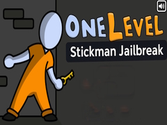 Žaidimas One Level Stickman Jailbreak