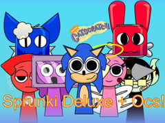 Žaidimas Sprunki Deluxe + Ocs!