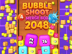 Žaidimas Bubble Shoot Merge Box 2048