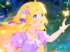Žaidimas Jigsaw Puzzle: Firefly Princess