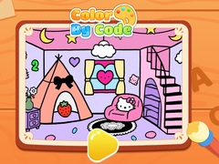 Žaidimas Color By Code: Hello Kitty Room Decor