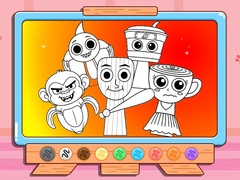 Žaidimas Coloring Book: Sprunki Italian Brainrot Mod