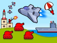 Žaidimas Bomber Plane: 2D Air Strike