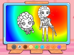 Žaidimas Coloring Book: Kpop Rumi