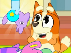 Žaidimas Jigsaw Puzzle: Bluey Toy Claw Machine