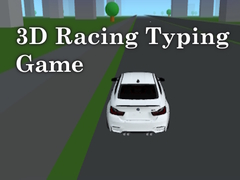 Žaidimas 3D Racing Typing Game