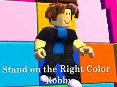 Žaidimas Stand on the Right Color Robby