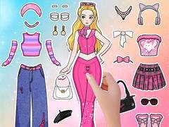 Žaidimas Paper Doll Diary: Dress Up DIY